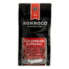 Ronnoco 100% Colombia Supremo | 12 oz | Whole Bean Coffee | Handcrafted Coffee |