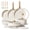 22-Piece White, variant on Carote 19-Piece Nonstick Cookware Sets, Granite Non Stick Pots and Pans with Removable Handles, Oven Safe, Induction Compatible, Cream White