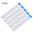 thumbnail image 2 of Unique Bargains Flexible Flat Cable, 45 Pins 0.5mm Pitch 150mm FPC FFC Ribbon Cable 5 Pack(B Type), 2 of 4
