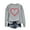 Gray, variant on Valentine Sweatshirt for Women Love Heart Graphic Shirt Casual Valentines Gifts Long Sleeve Pullover Tops Dark Gray S