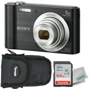 Best Sony Point And Shoots - Sony Cyber-shot DSC-W800 Digital Camera (Black) with Starter Review 