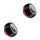 thumbnail image 3 of Toystoory bicicleta auriculares rodamiento impermeable cuarzo relojes montaña bicicleta vástago negro rojo 2Conjunto, 3 of 6