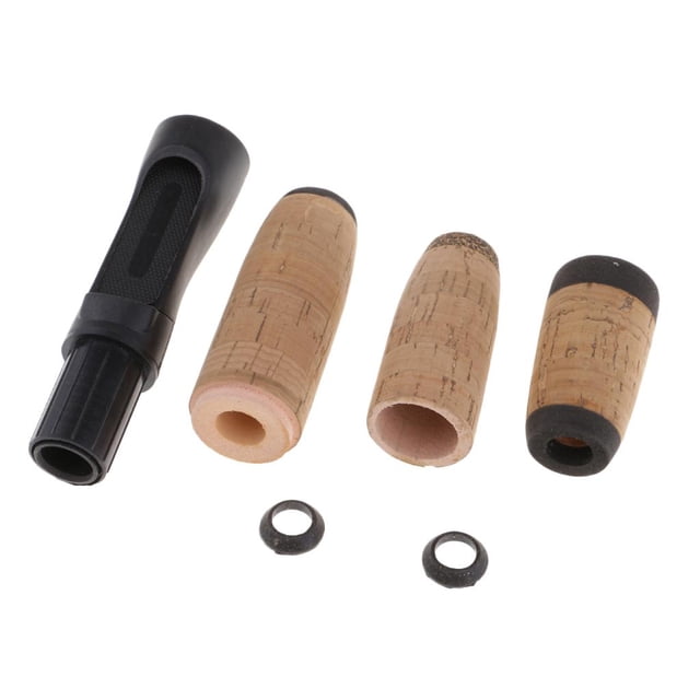 Caña giratoria de asiento de carrete de pesca con y agarre de corcho para herramientas de reparación de edificios de bricolaje Set - Hombres Muj
