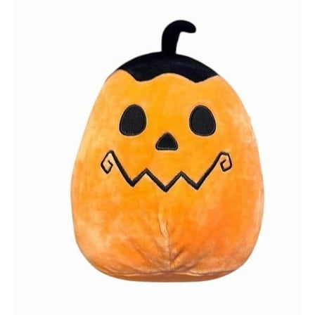 Squishmallow 8 inch Halloween Paige The Pumpkin Triangle Eyes
