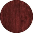 thumbnail image 1 of Ahgly Company Indoor Round Abstract Red Contemporary Area Rugs, 6' Round, 1 of 4