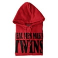 thumbnail image 5 of Funny New Father Real Men Make Twins Hoodie Hooded Sweatshirt Men Brisco Brands S, 5 of 7
