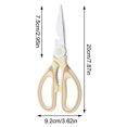 thumbnail image 2 of Multifunctional Stainless Steel Kitchen Scissors Set, Heavy Duty Food Scissors with Safety Cover, Sharp Utility Shears for Chicken, Meat, Vegetables, Herbs, 2 of 9