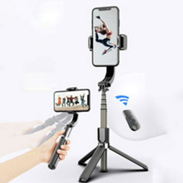 Xihbxyly Cardán de Mano, Palo Estabilizador para Selfies, Trípode Ajustable para Teléfono, Diseño Plegable Compacto, Transmisión En Vivo, Fotografía y Videoconferencias, Ideal para Entusiastas de Act