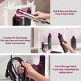 thumbnail image 2 of Clear Acrylic Organizer Holder with Cord Hook and NonSlip Base for Dyson Airwrap Bathroom Storage, 2 of 4