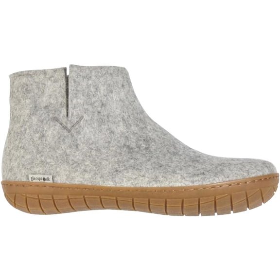 Glerups Unisex GR-01 - Felt Boots With Rubber Sole 40 M