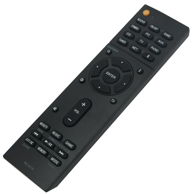 RC-911R Remote Control Replace for Onkyo AV Receiver TX-NR575 TX