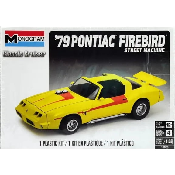 Revell Monogram '79 Pontiac Firebird 1:25 Street Machine Plastic Model Kit 1979