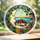 thumbnail image 5 of Acrylic Puzzles Suncatcher Window Hanging 83 Pieces Stained Glass Acrylic Puzzle Song Decoration For Women Men Mom Birthday Home Decor, 5 of 9