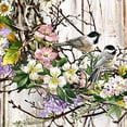 thumbnail image 5 of Spring Wreath Wooden Wall Art by D. Gelsinger | Easter Spring D�cor - 95608B-1712, 5 of 8