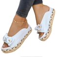 thumbnail image 1 of Sandals Women Dressy Summer Open Peep Toe Solid Color Walking For Valentine's Day Christmas Gift, 1 of 1
