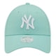 thumbnail image 1 of Gorra New Era 9forty New York Yankees Aqua Ajustable Aqua Unitalla Liso, 1 of 3