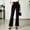 Black womens pants 03, variant on Plus Size Dress Pants for Women Straight Slim Leg High Waist with Pockets Stretchy Casual Trousers for Office Work Pants