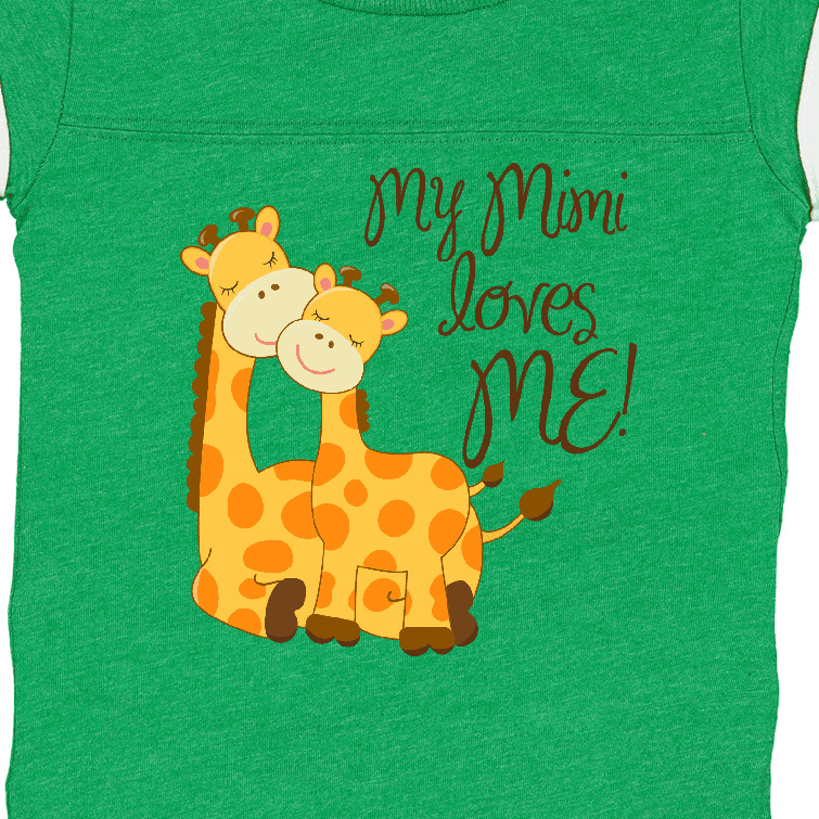 Inktastic My Mimi Loves Me Boys or Girls Baby Bodysuit
