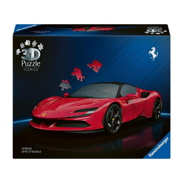 Rompecabezas 3D Ravensburger Ferrari SF90 Stradale 163 Piezas