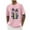 Pink, variant on Miqool Men's Oversized T-Shirts Summer Casual Crew Neck Short Sleeve Palm Tree Print Graphic Tees Holiday Beach Hawaiian Shirts (Regular or Big & Tall)