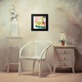 thumbnail image 4 of Vess, June Erica 12x12 Black Modern Framed Museum Art Print Titled - Verdigris Spring IV, 4 of 5