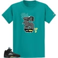 thumbnail image 2 of Shirt to Match Jordan 5 Aqua Match Jordan Tee, 2 of 6
