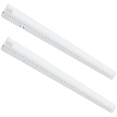 

TORCHSTAR 22Inch Extendable Under-Cabinet Light Eye Care 4200K Cool White 780lm Integrated T5 Tube Multi-Functional LED Workbench Light Plug & Play Linear LED Light Bar 2Pcs