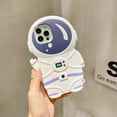 thumbnail image 6 of Cute Case for iPhone Xs Max,Kawaii Phone Case 3D Cartoon Astronaut Rocket Space Soft Rubber Bumper Slim Fit Anti-Drop Protective Case Women Girls for iPhone Xs Max, 6 of 14
