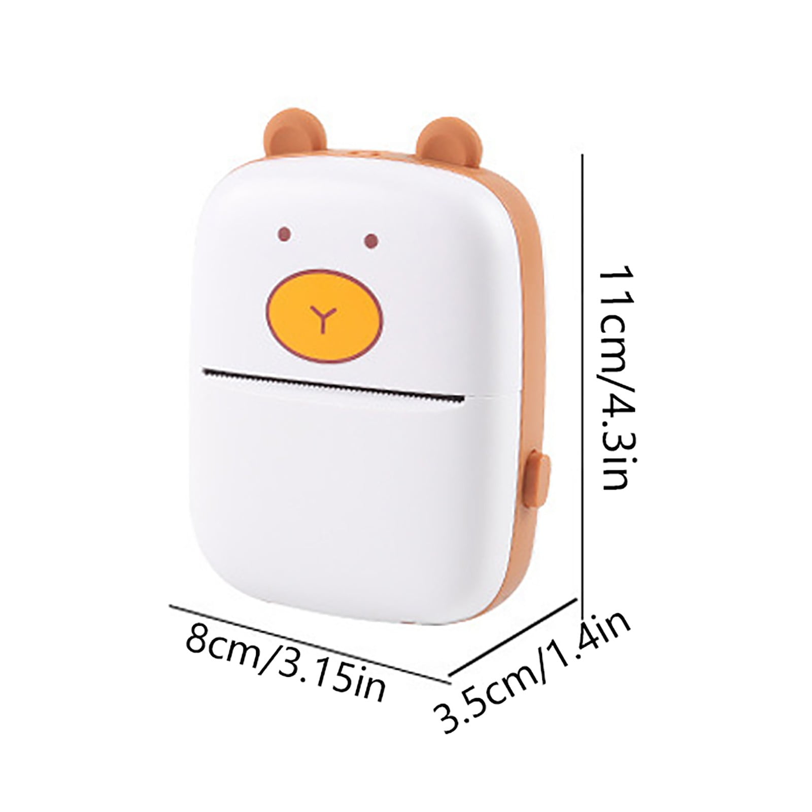 LSLJS Office Supplies Desk Organization Thermal Portable Bluetooth 58mm Mini Wireless POS Image Photo For Phone Office Decor
