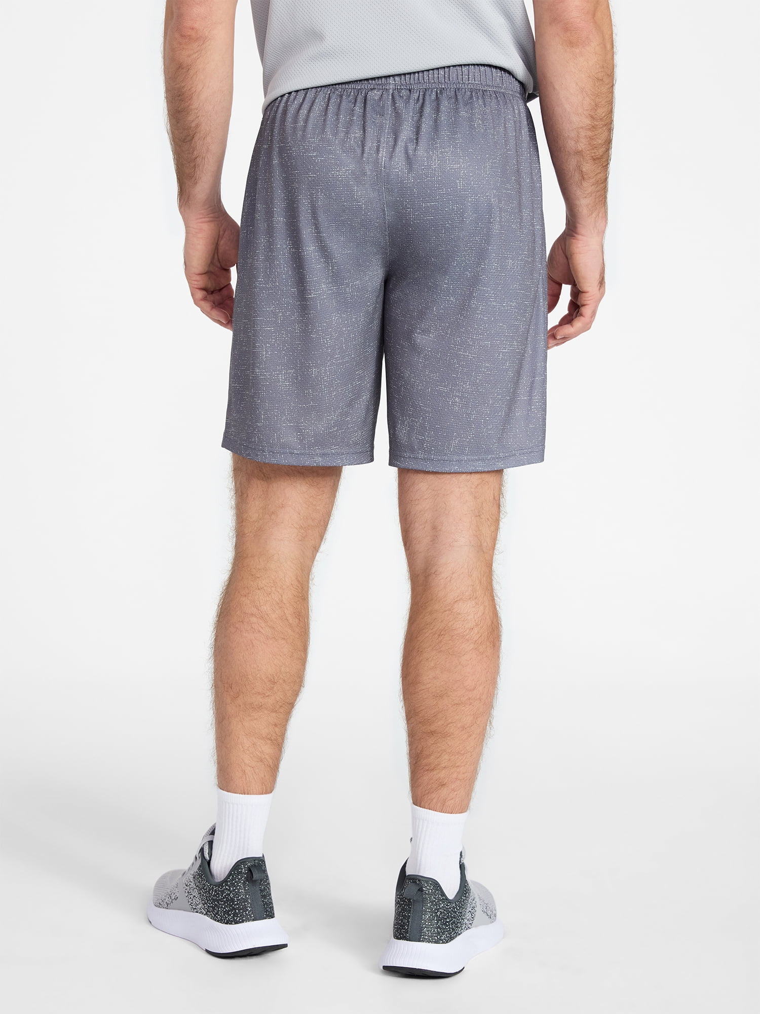 Athletic Works Men's and Big Men's Active Mesh Shorts, 9" Inseam, Sizes XS-5XL