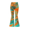 thumbnail image 7 of TaTaai Womens Loose Casual Printed Flare Pants Wide Leg Long Trousers Elastic Waist Comfort Soft Lightweight Fabric Fashion Pants for Yoga Fitness Daily Wear Gift, 7 of 7
