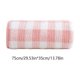 thumbnail image 2 of Toalla de felpa gruesa de coral a cuadros rosa, super absorbente, toalla para baño y cara del hogar, 2 of 6
