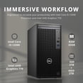 thumbnail image 2 of Dell OptiPlex 3000 Tower Business Desktop, Intel Core i5-12500 Processor, 32GB DDR4 RAM, 2TB PCIe SSD + 2TB HDD, Integrated Intel UHD Graphics 770, WiFi Adapter, Windows 11 Pro, Black, 2 of 9