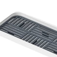 thumbnail image 3 of Escurridor de platos para encimera de cocina, superficie antideslizante, cepillos de dientes y platos Gris Talla S, 3 of 5