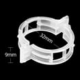 thumbnail image 6 of Joernso 100/200/300Pcs Plant Support Clips Plastic White Green Plant Garden Clip Pepper Eggplant Fixer Tomato Clips Vine Fixing Clips Easy to Use Gardening Tool, 6 of 8