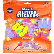 Glitter and Foam Sticker Bag, Princess