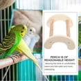 thumbnail image 2 of CNKOO Chick Perch Chicken Wooden Stand Parrot Standing Rack Pet Chicken Standing Rack, 2 of 6