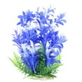 thumbnail image 1 of Planta de plástico azul blanco Unique Bargains decoración para pecera 22cm, 1 of 2