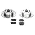 thumbnail image 3 of PowerStop Rear Z23 Evolution Sport Carbon-Fiber Ceramic Brake Pad and Drilled & Slotted Rotor Kit Fits: ACURA Select Models K2383, 3 of 10