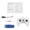 Blue, variant on Suodoka 2.4GHz Remote Control Boat Mini RC Stunt Speedboat with 360 Flips LED Lights Fast Racing Watercraft Toy for Pools Lakes Yellow (3.9 inches / 9.9 cm)