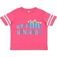 thumbnail image 3 of Inktastic Happy Hanukkah with Candles Boys or Girls Toddler T-Shirt, 3 of 5
