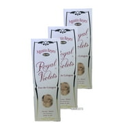 Royal Violets Agustin Reyes 5 oz Eau de Cologne Glass Bottle (Pack of 3)