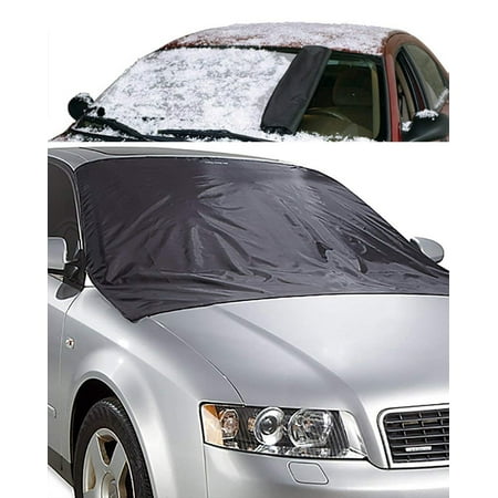 Ultra Portable Heavy Duty Windshield Protector For Snow, Rain, And Harmful UV Rays From The Sun - Double