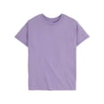 thumbnail image 5 of Couver Boys Cotton Active Short Sleeve Crewneck Shirt 1 Piece, Lavender, Large, 5 of 7