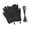 Black, variant on Women Electric Heated Gloves Full Finger Warmer USB Touchscreens Knitted Gloves