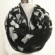 thumbnail image 3 of Nueva llegada moda animal print anillo bufanda libélula señoras bufandas Pashmina mujeres bufandas mariposa venta caliente bufanda infinita, 3 of 5