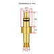 thumbnail image 4 of Boquilla de espuma Sunnimix Adaptador de boquilla de espuma Para Karcher K2 K3 K4 K5 K6 K7, 4 of 6