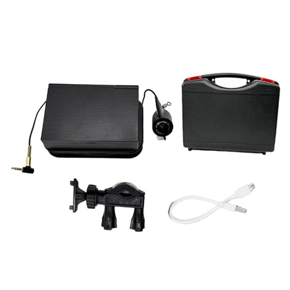 Cámara de pesca submarina con pantalla LCD de 4,3 pulgadas, equipo portátil profesional para Cámara de 15 m