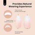 thumbnail image 4 of Gel de almendras corto Press on Nails Beetles Ombre, 224 unidades, para mujer, 4 of 7