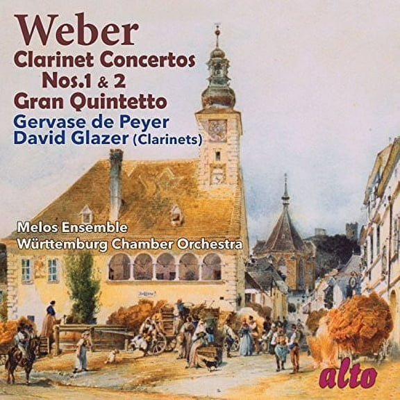 Weber / Glazer,David / Gervase de Peyer - Clarinet Concertos Nos. 1 & 2 / Gran Quintetto - Music & Performance - CD